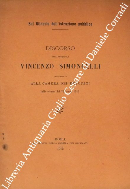Sul bilancio dell'istruzione pubblica. Discorso pronunciato alla camera dei deputati … | Immagine Gallery 2