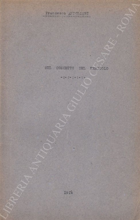 Sul concetto del pericolo | Immagine Gallery 2