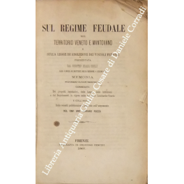 Sul regime feudale nel territorio veneto e mantovano e sulla …