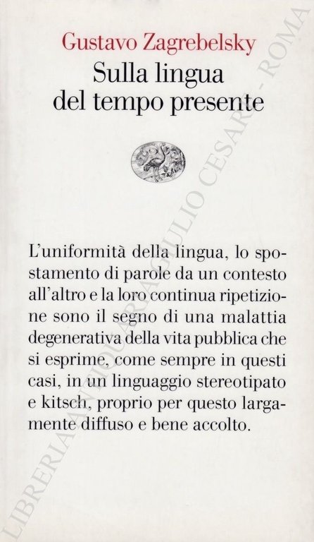 Sulla lingua del tempo presente | Immagine Gallery 2