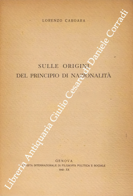 Sulle origini del principio di nazionalità | Immagine Gallery 2