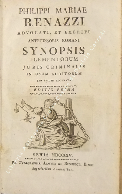 Synopsis elementorum juris criminalis in usum auditorum | Immagine Gallery 2