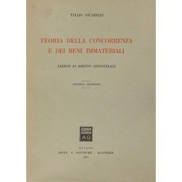 Teoria della concorrenza e dei beni immateriali. Lezioni di diritto … | Immagine Gallery 1