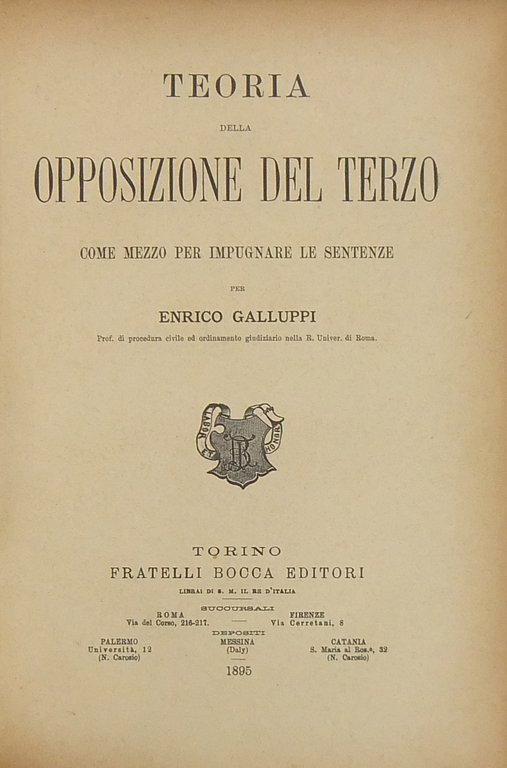 Teoria della opposizione del terzo come mezzo per impugnare le … | Immagine Gallery 2