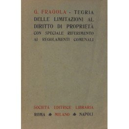 Teoria delle limitazioni amministrative al diritto di proprieta con speciale …