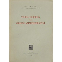 Teoria giuridica degli ordini amministrativi