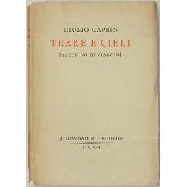 Terre e cieli. (Taccuino di viaggio)