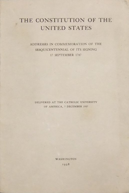 The Constitution of the United States. Addresses in commemoration of … | Immagine Gallery 2