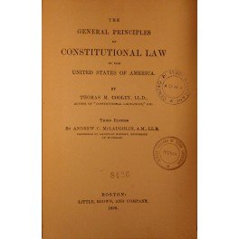 The General Principles of Constitutional Law in the United States …