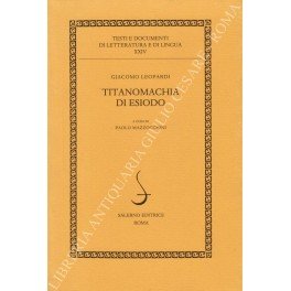 Titanomachia di Esiodo a cura di Paolo Mazzocchini