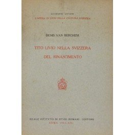 Tito Livio nella Svizzera del Rinascimento