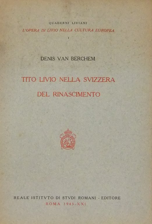 Tito Livio nella Svizzera del Rinascimento | Immagine Gallery 2