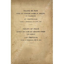 Traite de paix entre les puissances alliees et associees et …