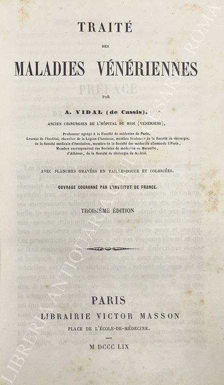 Traitè des maladies veneriennes | Immagine Gallery 2