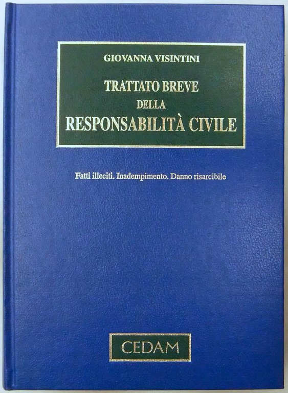 Trattato breve della responsabilità civile. Fatti illeciti. Inadempimento. Danno risarcibile | Immagine Gallery 2