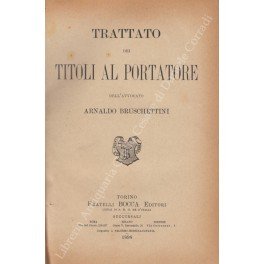 Trattato dei titoli al portatore | Immagine principale