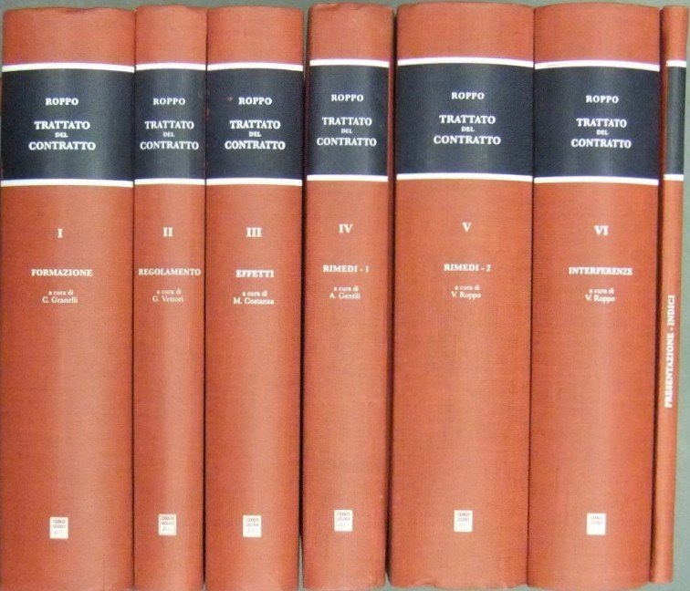 Trattato del contratto. Vol. I - Formazione (a cura di … | Immagine Gallery 2