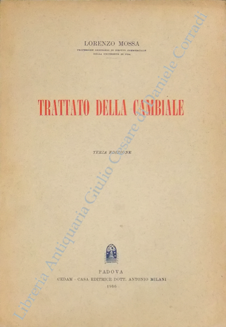 Trattato della cambiale | Immagine Gallery 2