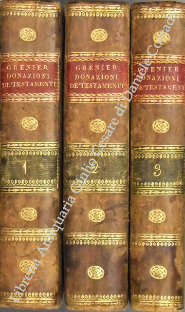 Trattato delle donazioni, de' testamenti, e di ogni altra disposizione … | Immagine Gallery 2