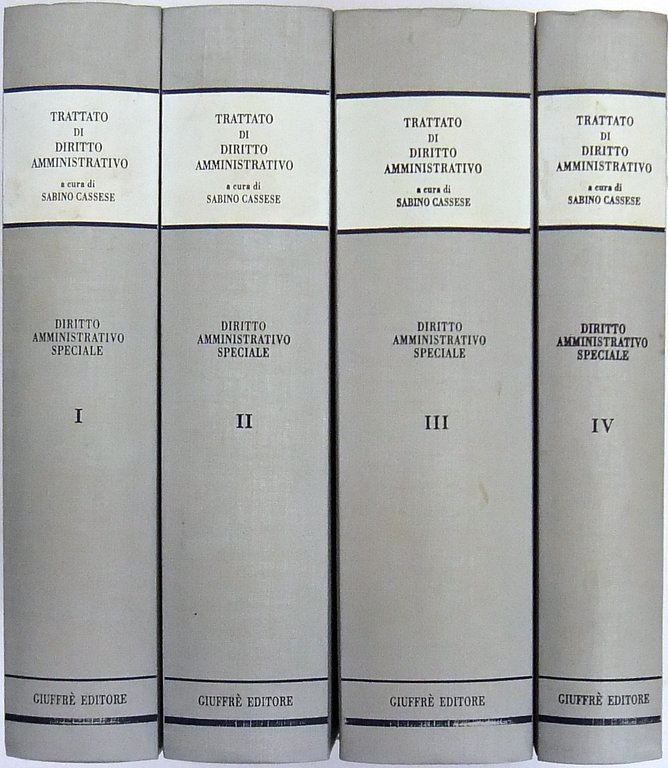 Trattato di diritto amministrativo. Diritto amministrativo speciale. Tomo I - … | Immagine Gallery 2