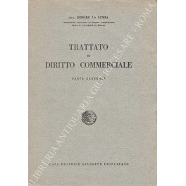 Trattato di diritto commerciale. Parte generale (unico pubblicato)