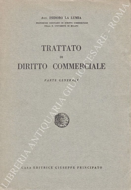 Trattato di diritto commerciale. Parte generale (unico pubblicato) | Immagine Gallery 2