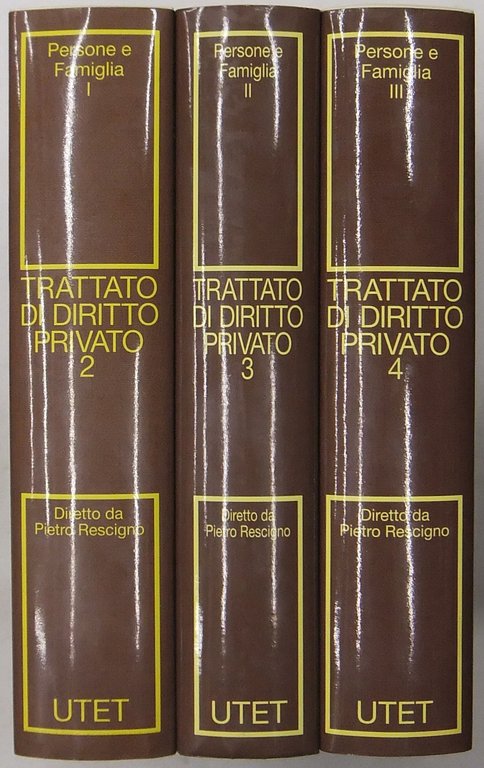 Trattato di diritto privato. Voll. II-IV - Persone e famiglia | Immagine Gallery 2