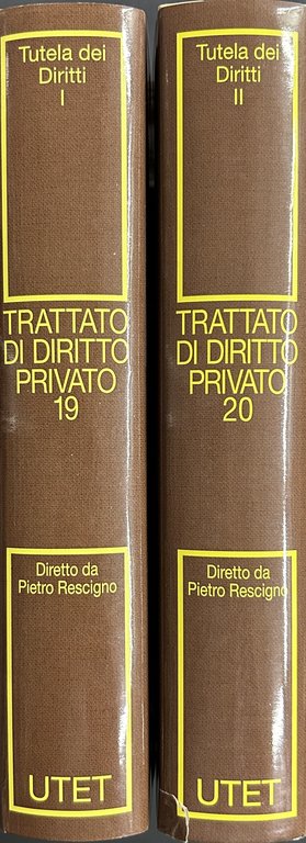 Trattato di diritto privato. Voll. XIX-XX - Tutela dei diritti | Immagine Gallery 2