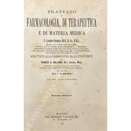 Trattato di farmacologia, di terapeutica e di materia medica | Immagine principale