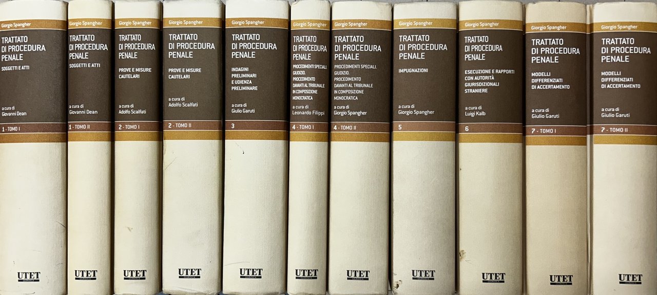 Trattato di procedura penale. Vol. I - Soggetti e atti. … | Immagine principale