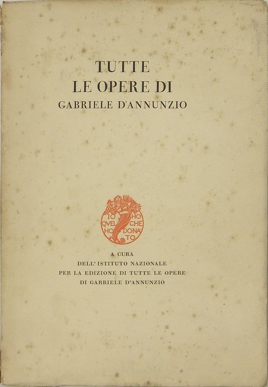 Tutte le opere di Gabriele D'Annunzio | Immagine Gallery 2