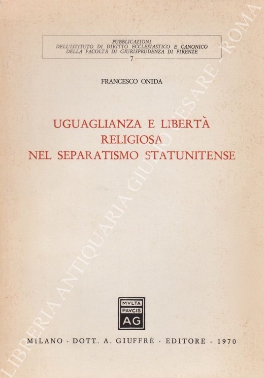 Uguaglianza e libertà religiosa nel separatismo statunitense | Immagine Gallery 2