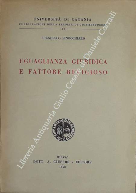 Uguaglianza giuridica e fattore religioso | Immagine Gallery 2