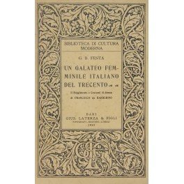 Un galateo femminile italiano del Trecento. (Il Reggimento e Costumi …
