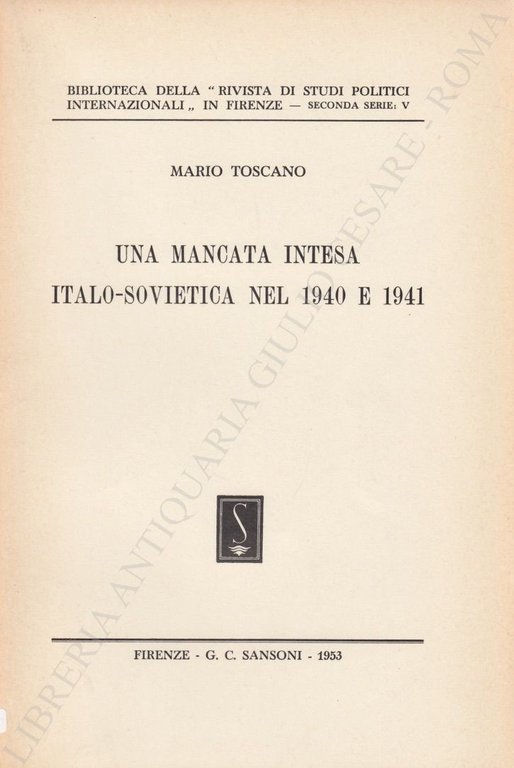 Una mancata intesa italo-sovietica nel 1940 e 1941 | Immagine Gallery 2