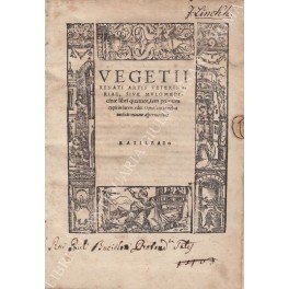 Vegetii Renati artis veterinariae, sive mulomedicinae libri quatuor, iam primum …