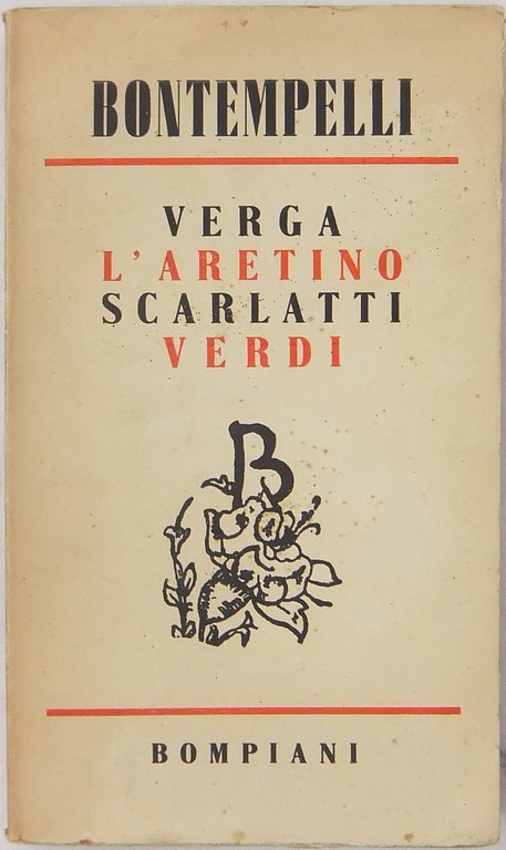 Verga l'Aretino Scarlatti Verdi. Nuovi discorsi | Immagine Gallery 2