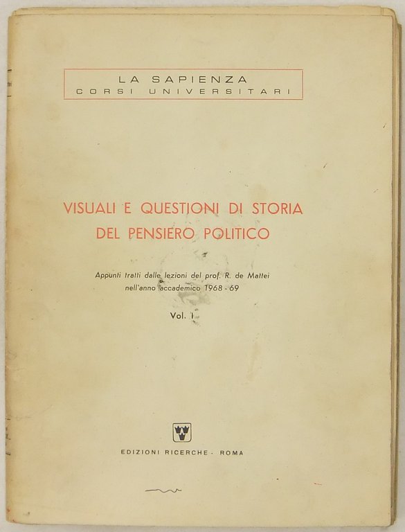 Visuali e questioni di storia del pensiero politico. Appunti tratti … | Immagine Gallery 2