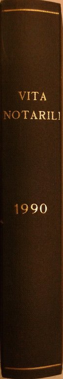 Vita Notarile. Studi problemi e lettere del notariato. Annata 1990 | Immagine Gallery 2