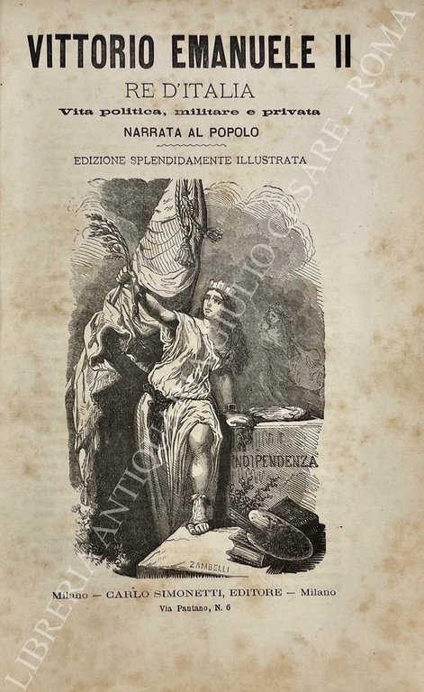 Vittorio Emanuele II Re d'Italia. Vita politica, militare e privata … | Immagine Gallery 2