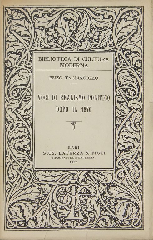 Voci di realismo politico dopo il 1870 | Immagine Gallery 2