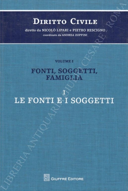 Vol. I - Fonti, soggetti, famiglia. Vol. I: Le fonti … | Immagine Gallery 2