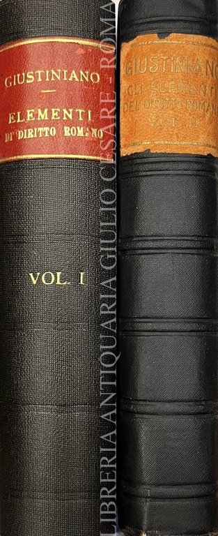 Vol. I - Iustiniani institutionum libri. Vol. II - Giustiniano. … | Immagine Gallery 2