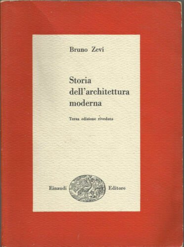 STORIA DELL'ARCHITETTURA MODERNA