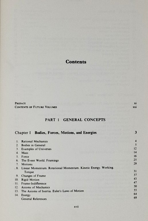 A FIRST COURSE IN RATIONAL CONTINUUM MECHANICS. Volume I: General …