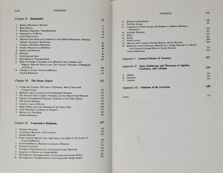 A FIRST COURSE IN RATIONAL CONTINUUM MECHANICS. Volume I: General …