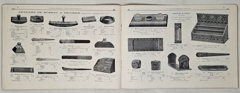 ALBUM ILLUSTRE DE L'ARTISAN PRATIQUE (catalogue mars 1914)