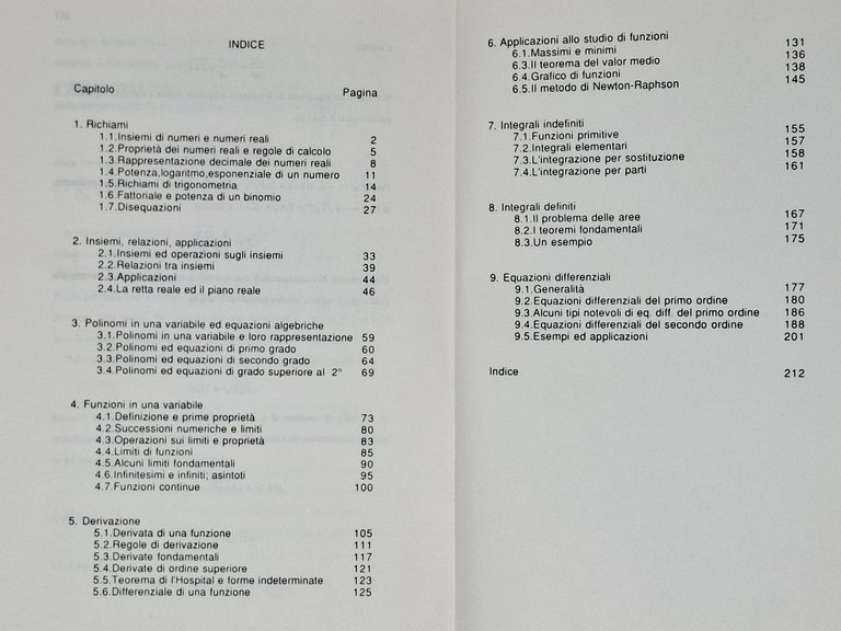 APPUNTI DI MATEMATICA / Parte I