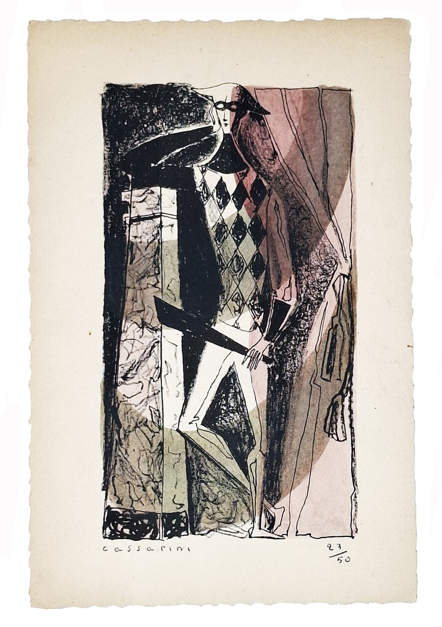 [ARLECCHINO] stampa d'arte numerata e firmata | Immagine principale