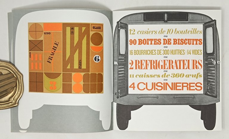 Brochure pubblicitaria della fourgonnette 2 CV Citroen AZU - AK